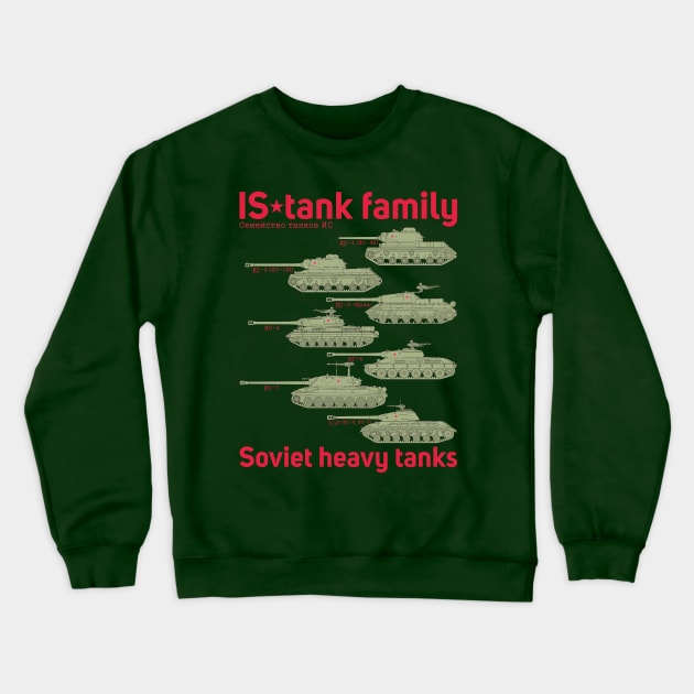 To the tank lover! IS tank family Crewneck Sweatshirt by FAawRay